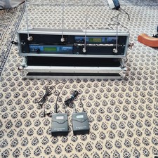 Sennheiser Diversity Reciver Ek500+Body pack Transmitter SK500 G2 D+Me2 Mic+Case