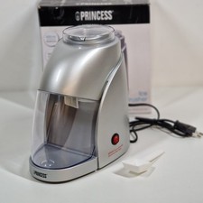 Princess Elektrischer Eiscrusher 600ml Eiszerkleinerer Eis-Crush Maschine Silber