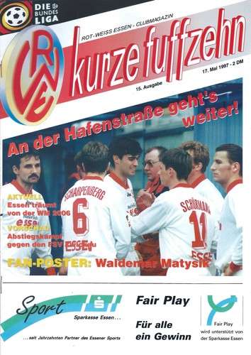 Programm 1996 rot - 1996/97, rot-weiss