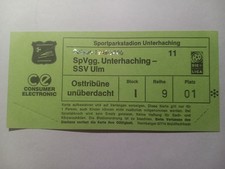 Ticket  Fußball  1