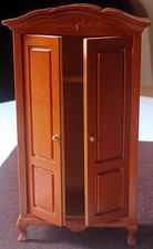 Kleiderschrank braun 12 x 9 cm NEU & OVP