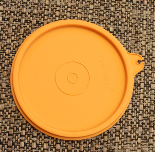 Tupperware deckel orange - deckel,