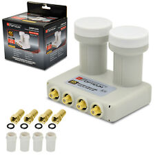 LNB Monoblock QUAD 0,1 dB für