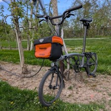 Brompton / Faltrad-Adapter für Ortlieb Lenkertaschen, lang