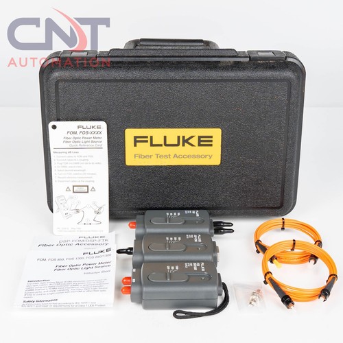 Fluke fiber dsp foh fos - fos, fom