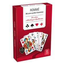 Senioren Romme mit Extra Großen Eckzeichen Rommé Canasta ASS Altenburger