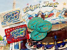 5 x Fahrchip Karussell TAIGA