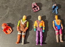 MASK M.A.S.K Kenner 80er 3 Actionfiguren & 3 Masken