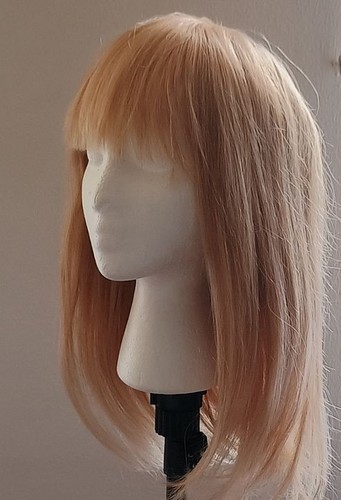 Echthaar perücke goldblond - perücke,
