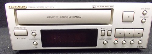 Onkyo 505 stereo cassette - k-505,