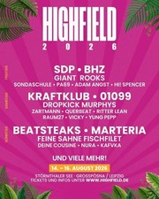 Highfield 2026 Festival- und