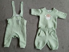 Sehr Warm Set Gr. 56 Gr. 62 3 Teilig 100% Baumwolle Top Zustand