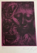 Ernst Fuchs, Tränen, 1949