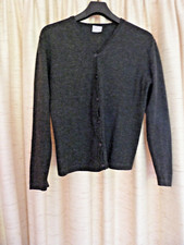 STRICKJÄCKCHEN von MARCEL CLAIR Gr. 36/38 anthrazit (Maße in Beschreibung)