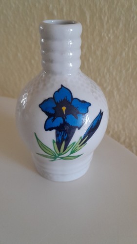 Porzellan vase blauer - porzellan,