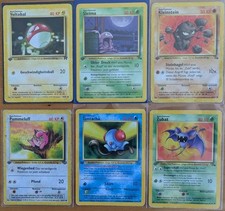 6 Vintage 1. Edition Pokemon