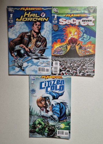 Flashpoint comic lot 3 - dc,