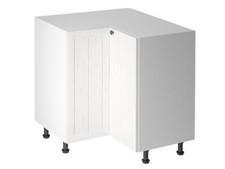   Küchenschrank EckUnterschrank Landhaus Prowansja D90N Holzfarbe: Weiß Kiefer 