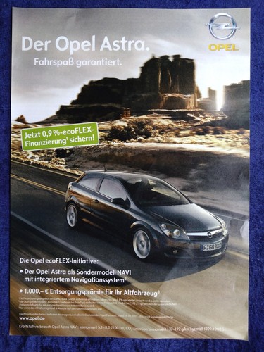 Opel astra sondermodell navi - astra,