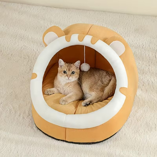 Kleine katzen höhle - kleine, katzen-höhle