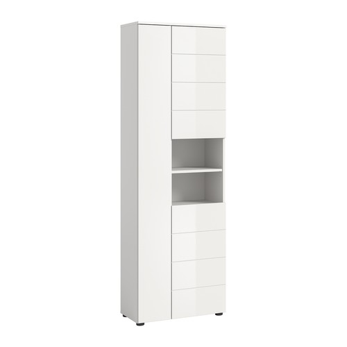 Hochschrank vira weiß - hochschrank,