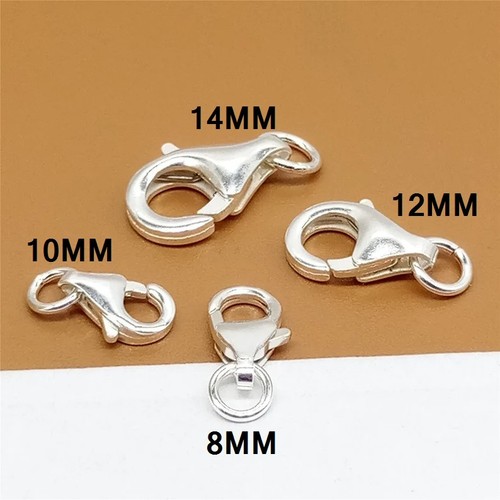 925 sterling silber karabiner - silber,