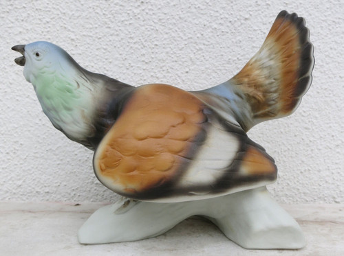 Porzellan figur auerhahn - figur,