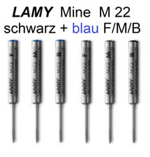 LAMY PICO Mine M22 schwarz oder blau F/M/B Kugelschreibermine M 22 Kulimine