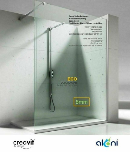 Begehbare duschwand glas - begehbare,