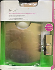 Byron Funkgong Edelstahl Funkgong Set Funk Klingel Funkgong-Set NEU