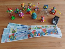 ♥️ Ü-Ei Konvolut  Figur Steckfigur CYBERTOP  Komplettsatz + Beipackzettel  2003