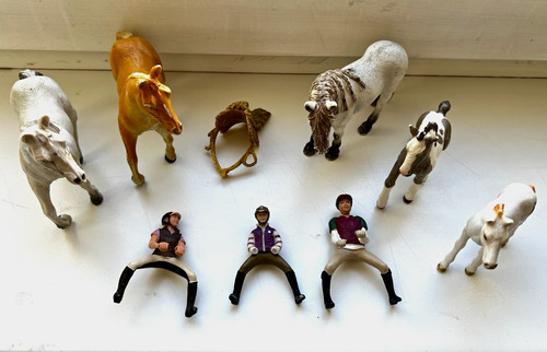 Schleich pony hof mehrere - schleich, pony-hof,