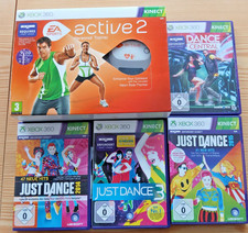 XBOX 360 Kinect  -Sammlung- Konvolut - 5 Spiele - Tanz und Fitness!