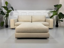 Minotti Hamilton Sofa + Hocker