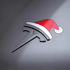 Santa Hat Overlay for Tesla