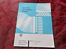 REGINA AKKORDEON-DUETTE Heft