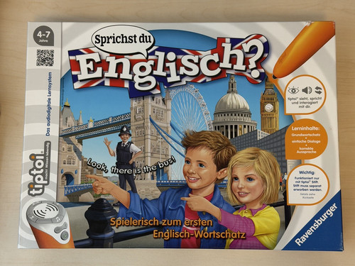 Tiptoi spricht englisch - spricht,