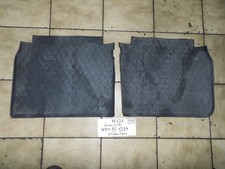 Gummimatten hinten links 1384  und rechts 1385 schwarzgrau  W124 Mercedes
