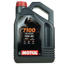 4 Liter Motul 7100 Motorrad Öl 4T Motoröl 10W40 Vollsynthetisch 10W-40 ESTER