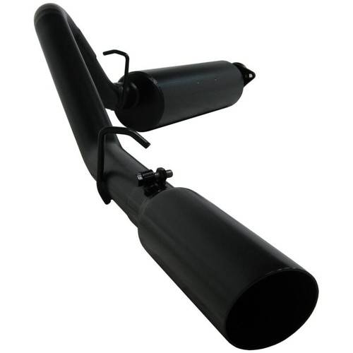 Mbrp s5500blk cat back single - s5500blk,