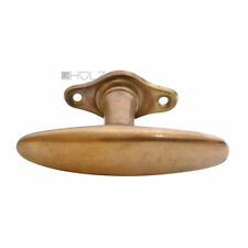 Bauhaus Fensterolive antik Fenstergriff oval alt Art Deco 51/88/43mm