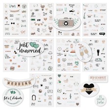 CraftWerk Hochzeit Sticker