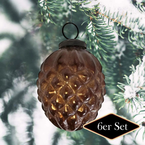 Weihnachtskugel zapfenform - weihnachtskugel,