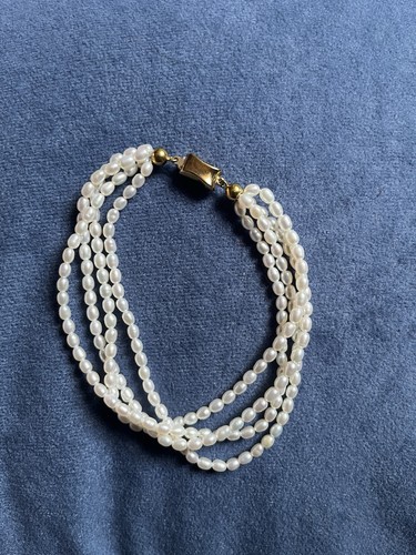 Echte perlenarmband 585 - echte,