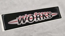 MINI Cooper R53 JCW Ladeluftkühler Gel Emblem Cooper S John Cooper Works