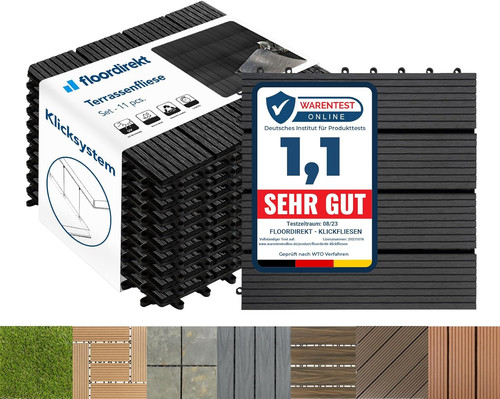 Floordirekt wpc fliesen - floordirekt, 30x30