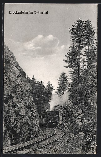 Brockenbahn drängetal - brockenbahn,