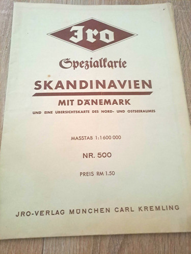 Jro spezialkarte skandinavien - jro,