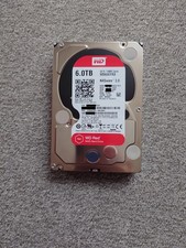 Western Digital Red (WD60EFRX)  6 TB NAS 3,5 Zoll SATA 6 Gbit/s