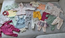 Babykleidung MÄDCHEN 50/56 H&m Etc Kleiderpaket Puppenkleidung